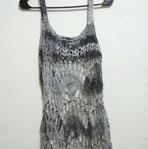 BKE Small String Tank Dress